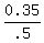 0.35%2F.5