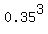 0.35%5E3