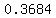 0.3684