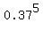 0.37%5E5