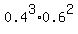 0.4%5E3%2A0.6%5E2