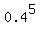 0.4%5E5