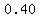 0.40