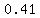 0.41