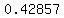 0.42857