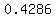 0.4286