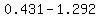0.431-1.292