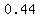 0.44+