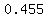 0.455