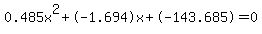 0.485x%5E2%2B-1.694x%2B-143.685+=+0