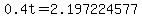 \"0.4t+=+2.197224577\"