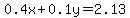 0.4x%2B0.1y=2.13