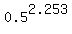 0.5%5E2.253