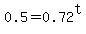 0.5+=+0.72%5Et