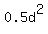 0.5d%5E2