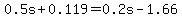0.5s+%2B+0.119+=+0.2s+-+1.66