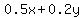 0.5x%2B0.2y