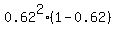 0.62%5E2%2A%281-0.62%29