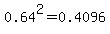 0.64%5E2=0.4096