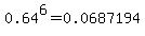 0.64%5E6=0.0687194