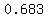 0.683
