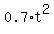 0.7%2At%5E2