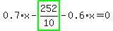 0.7%2Ax-highlight_green%28+252%2F10+%29-0.6%2Ax=0