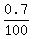 0.7%2F100