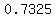 0.7325