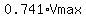 0.741%2AVmax