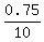 0.75%2F10