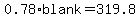 0.78%2Ablank=319.8