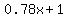 0.78x%2B1