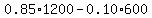 0.85%2A1200-0.10%2A600