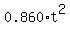 0.860%2At%5E2