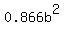 0.866b%5E2