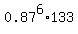 0.87%5E6%2A133