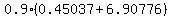 0.9%280.45037%2B6.90776%29
