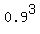 0.9%5E3