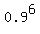0.9%5E6