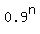 0.9%5En