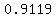 0.9119