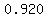 0.920