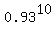 0.93%5E10