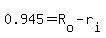 0.945+=+R%5Bo%5D-r%5Bi%5D