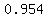0.954