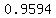 0.9594
