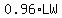 0.96%2ALW