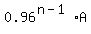 0.96%5E%28n-1%29A