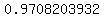 0.9708203932